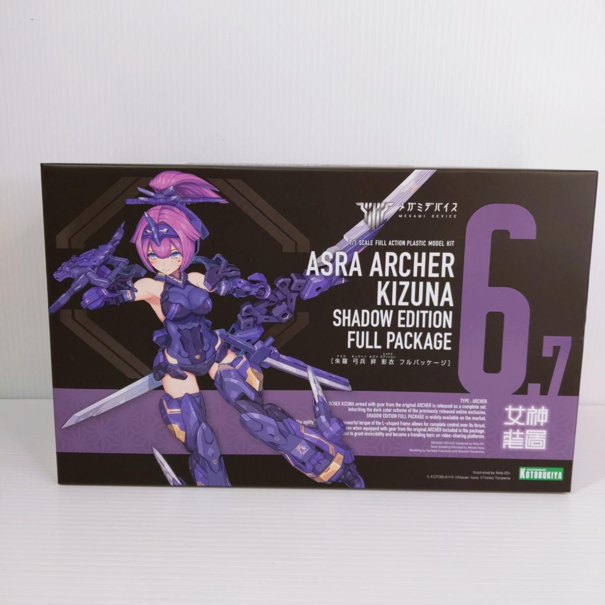 【中古未開封品】コトブキヤ メガミデバイス 朱羅 弓兵 絆 影衣 フルパッケージ 〇YR-54967〇