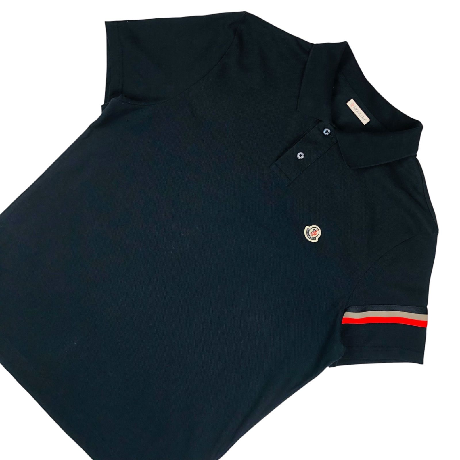 良品☆MONCLER・モンクレール【MAGLIA POLO MANICA CORTA】メンズ