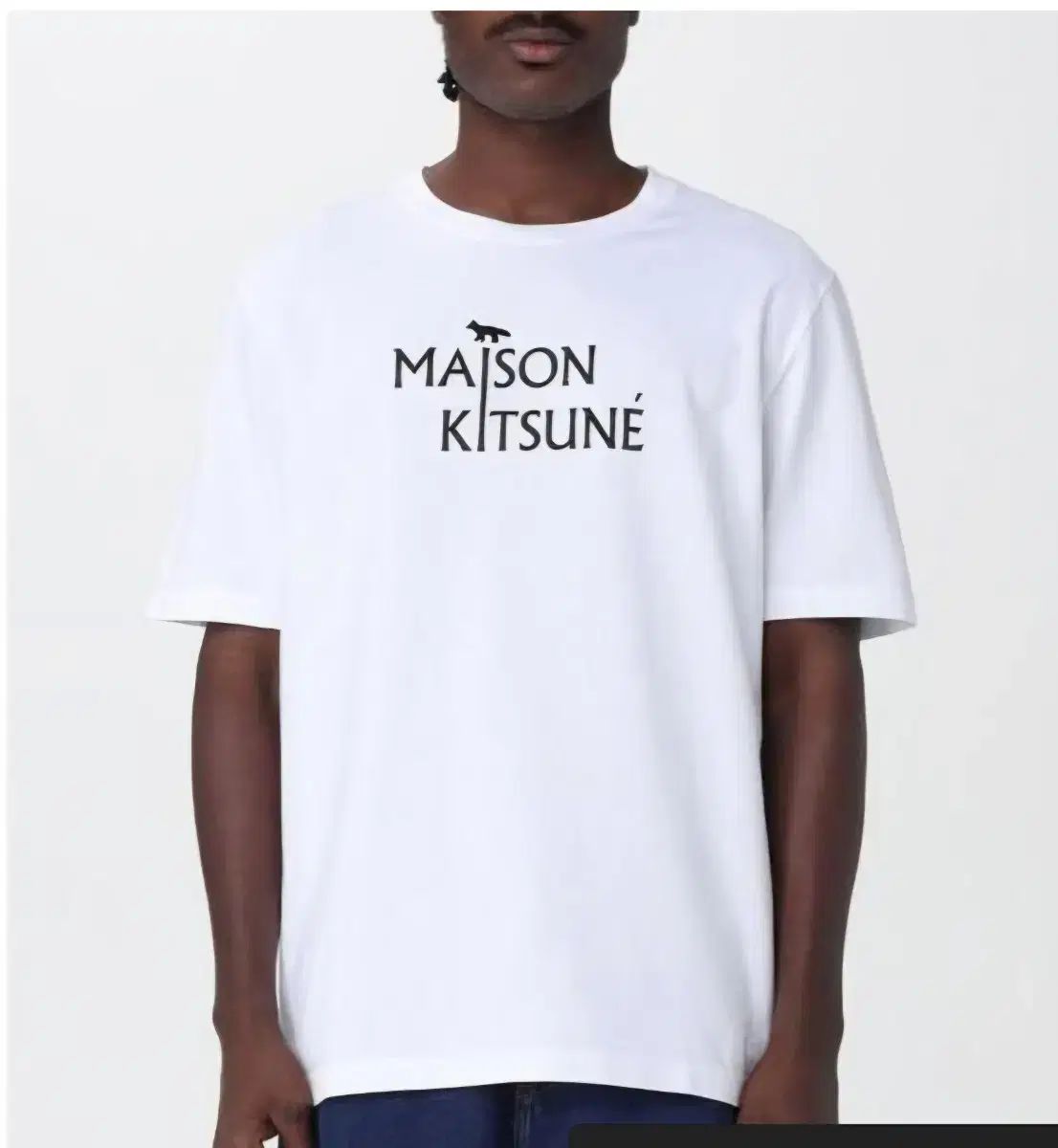 メゾンキツネ 半袖Tシャツ (Mサイズ) 大きめ