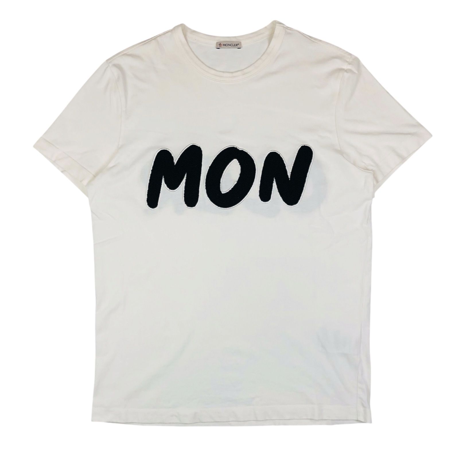 美品☆MONCLER・モンクレール【MAGLIA T-SHIRT】メンズ ビックパイル地