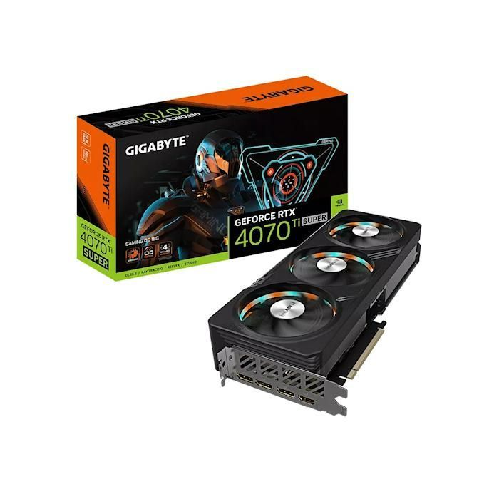 GIGABYTE (ギガバイト) GeForce RTX 4070 Ti SUPER GAMING OC 16G Express対応ビデオカード