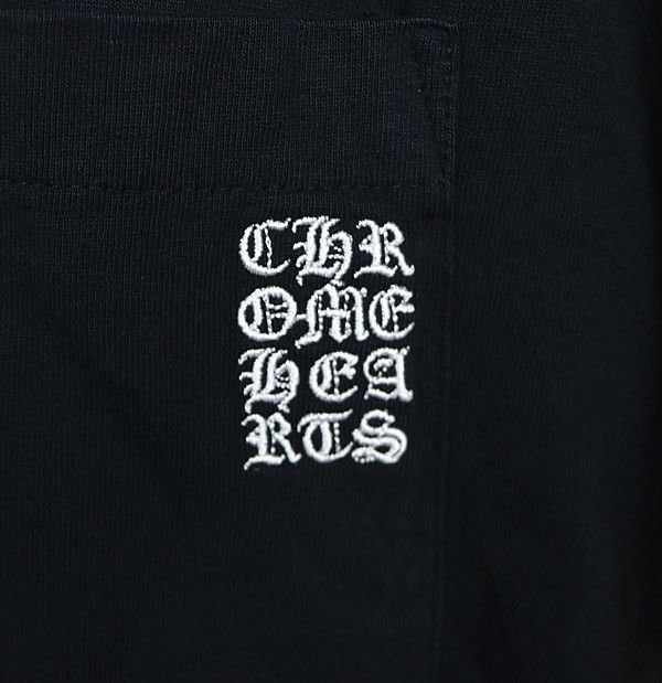 CHROME HEARTS 銀座店 クロムハーツ Y NOT 刺繍 ポケット Tシャツ 半袖 