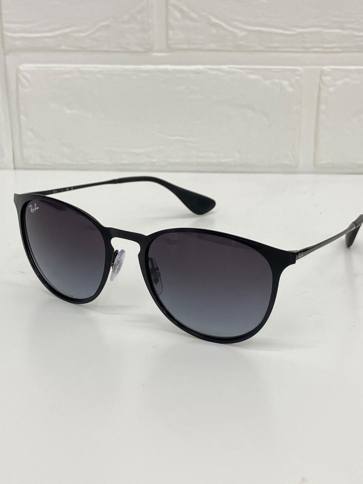 【美品】Ray-Ban レイバン RB3539 エリカメタル サングラス ブラック No.52412
