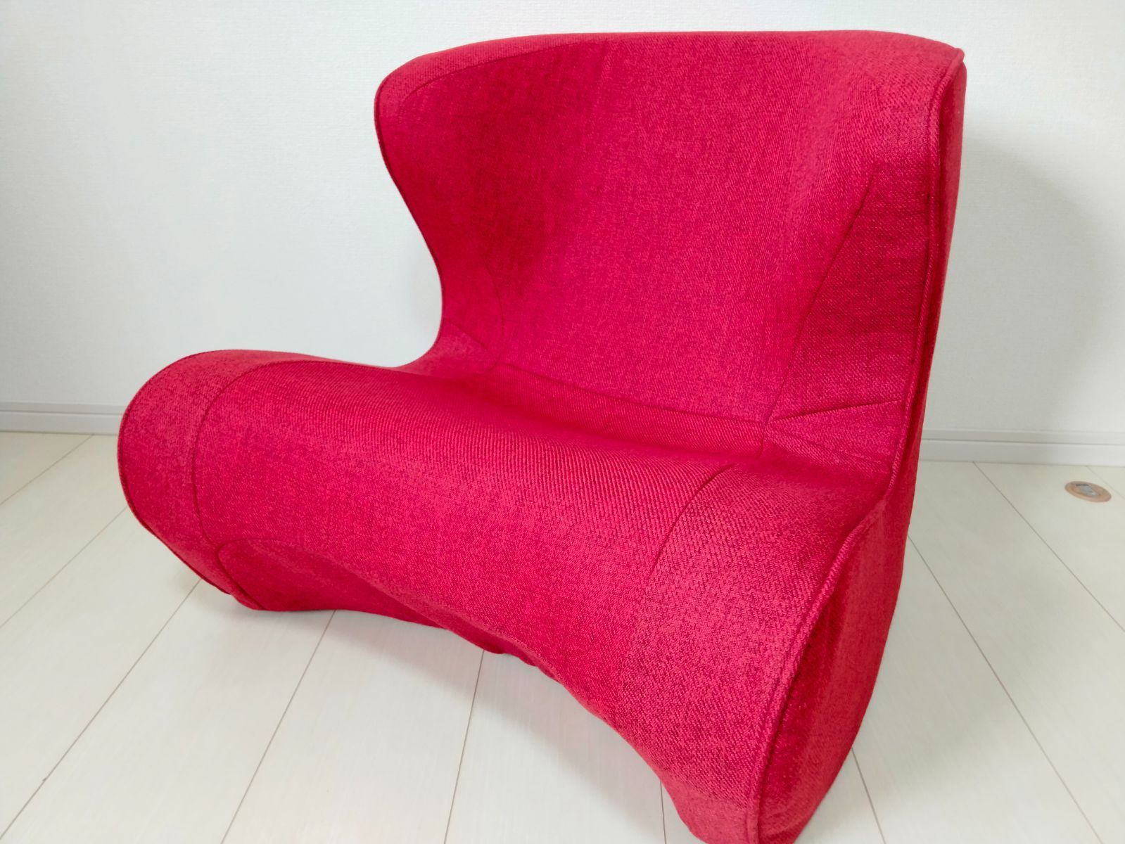 良品】MTG スタイルドクターチェア Style Dr.CHAIR レッド 姿勢 
