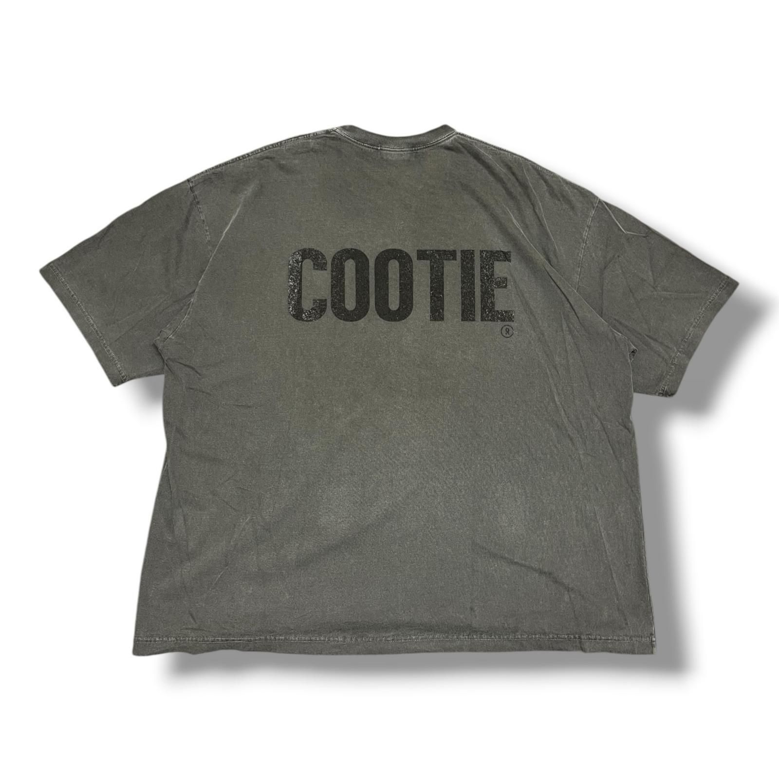 参考上代16500円 COOTIE PRODUCTIONS 25SS Pigment Dyed S/S Tee 
