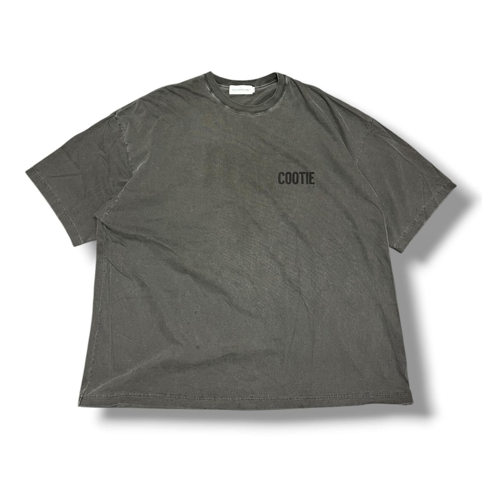 参考上代16500円 COOTIE PRODUCTIONS 25SS Pigment Dyed S/S Tee 