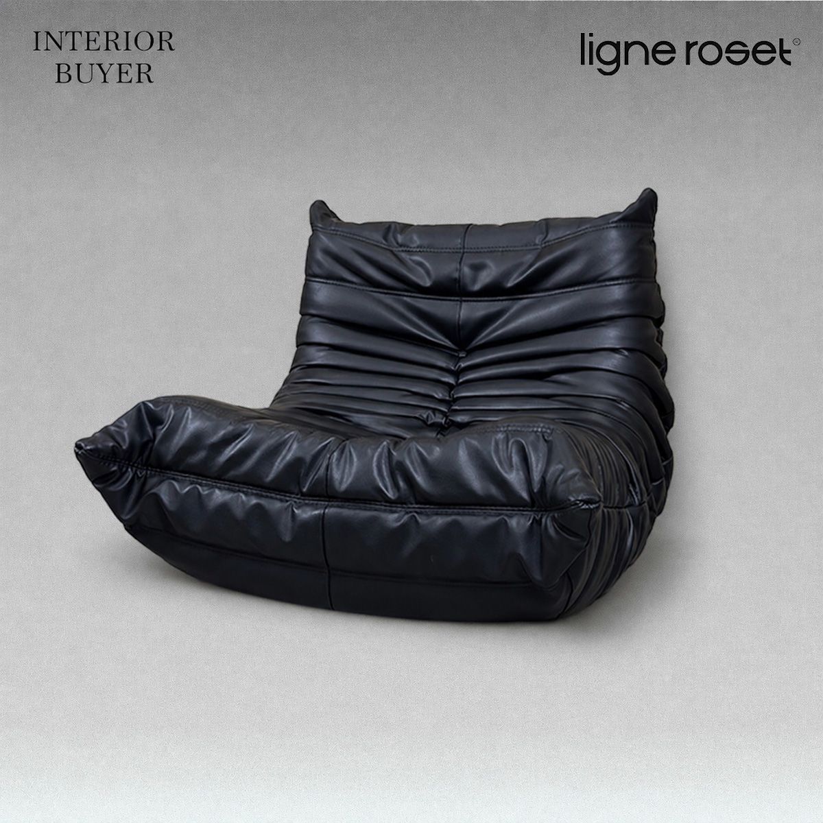 ligne roset リーン・ロゼ TOGO トーゴ 1人掛けソファ レザー