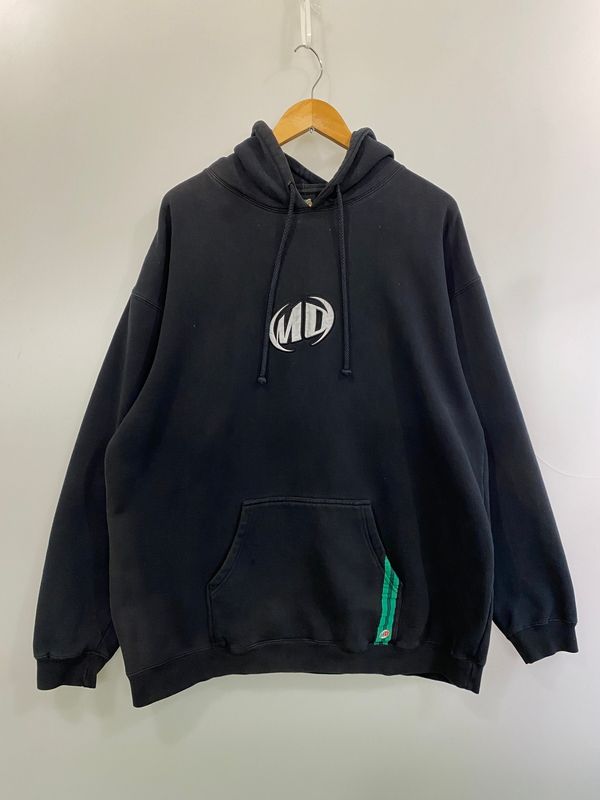 【中古品】 MOUNTAIN DEW マウンテンデュー 00S REFLECTOR LOGO HOODIE 00年代 リフレクター ロゴ フーディー メンズ トップス パーカー ヴィンテージ 【146-260524-em-23-min】