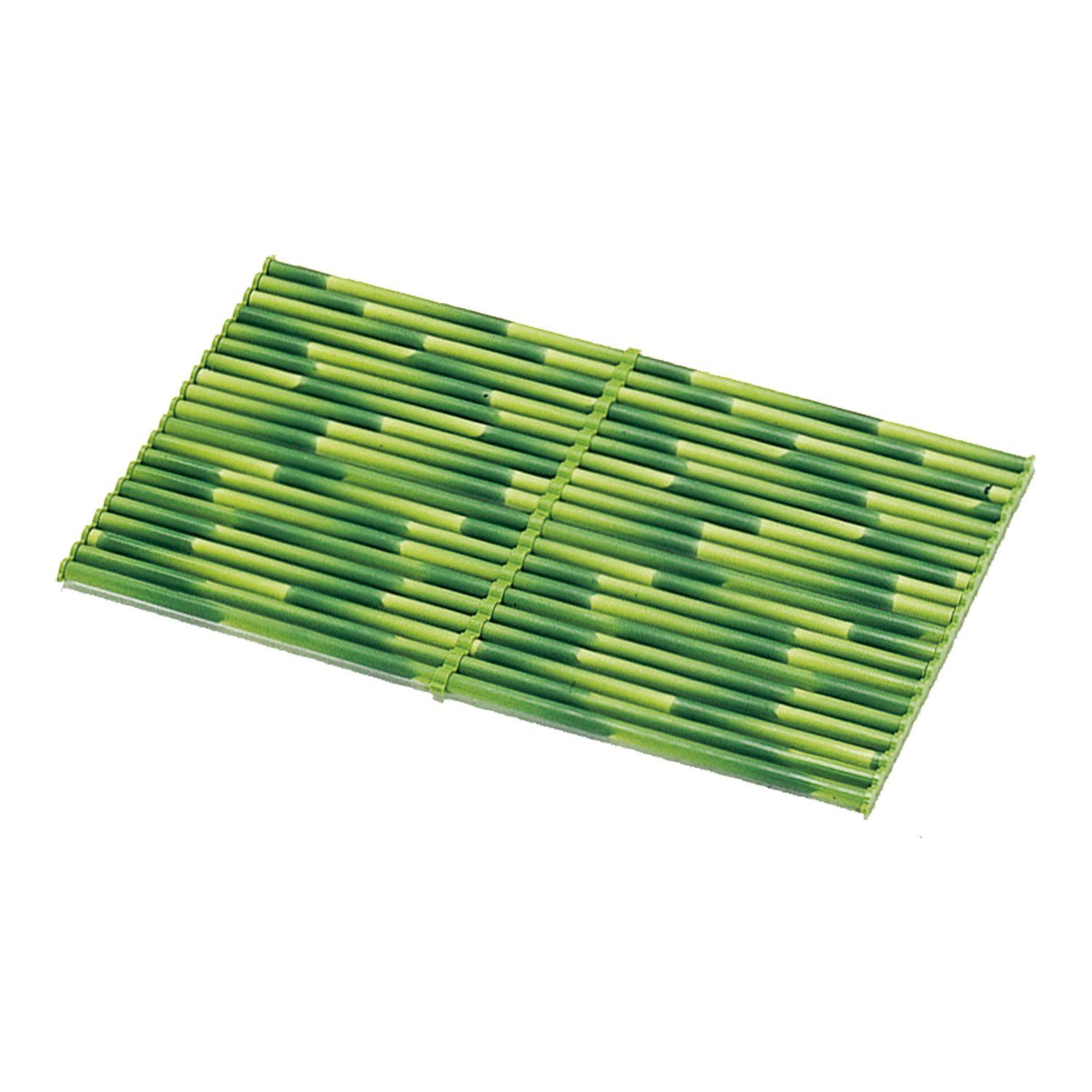 新品 丸竹すのこ 大 緑
