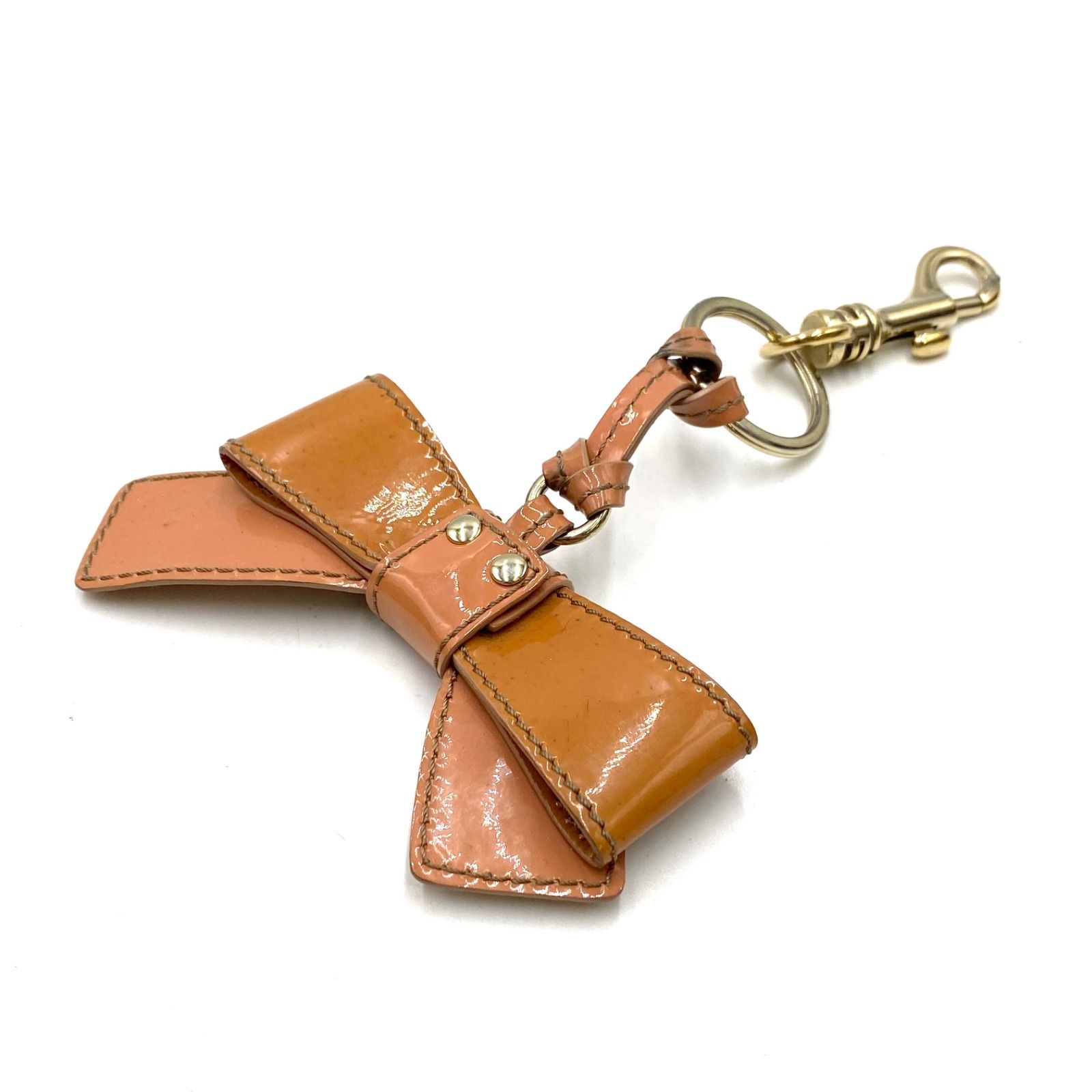 Chloe クロエ リボン バッグチャーム キーホルダー キーリング キー 