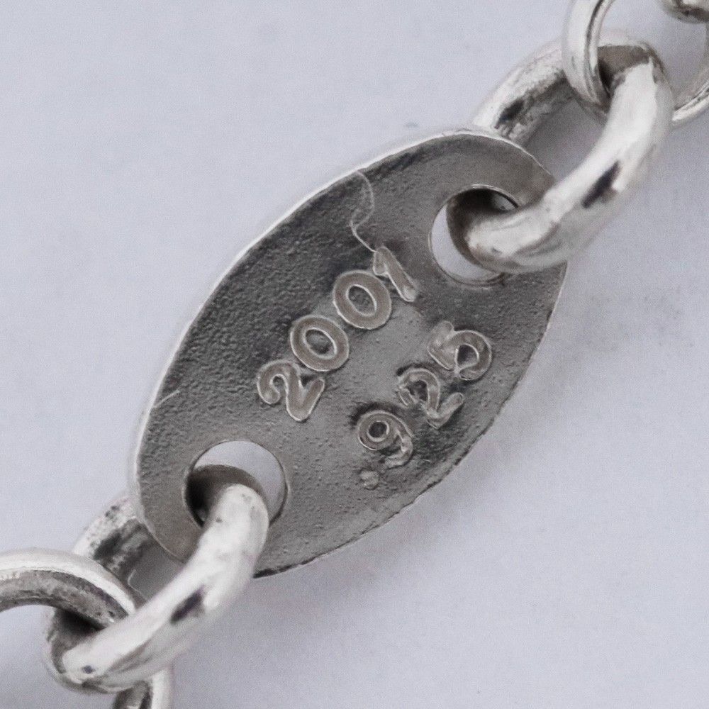 CHROME HEARTS ロールチェーン ネックレス 925 CHROME HEARTS ネックレス ロールチェーン 16インチ シルバー - メルカリ