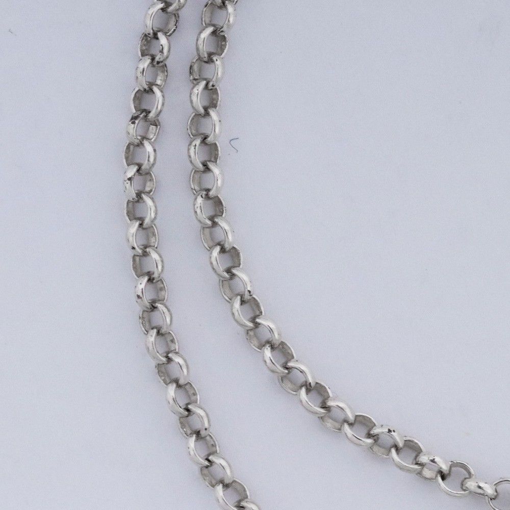 CHROME HEARTS ネックレス ロールチェーン 16インチ シルバー - メルカリ
