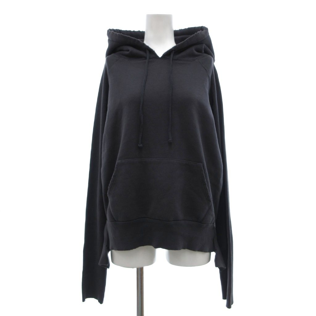 フランク&アイリーン Frank&Eileen パーカー フーディ S グレー フード付き クラッシュ加工 /SX ■GY06