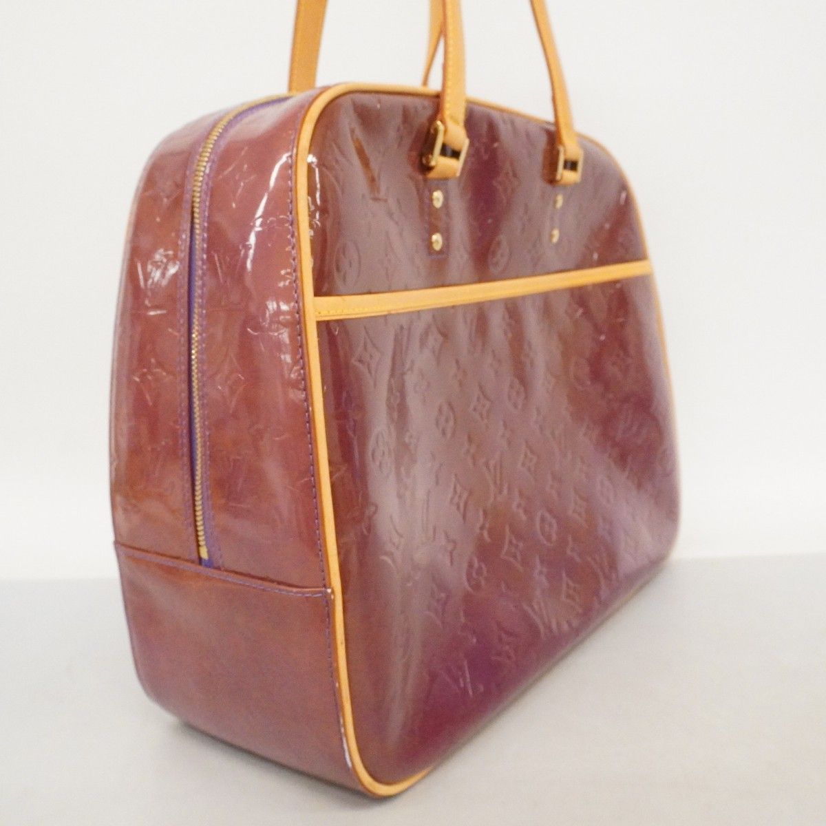 ☆SALE【6eb1343-k】ルイヴィトン ハンドバッグ ヴェルニ サットン