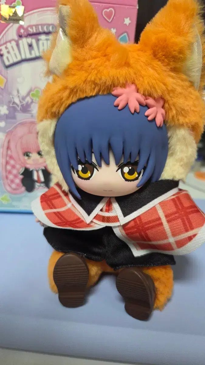 しゅごキャラ! ぬいぐるみ キャラチェンジ Labubu(ラブブ） シア