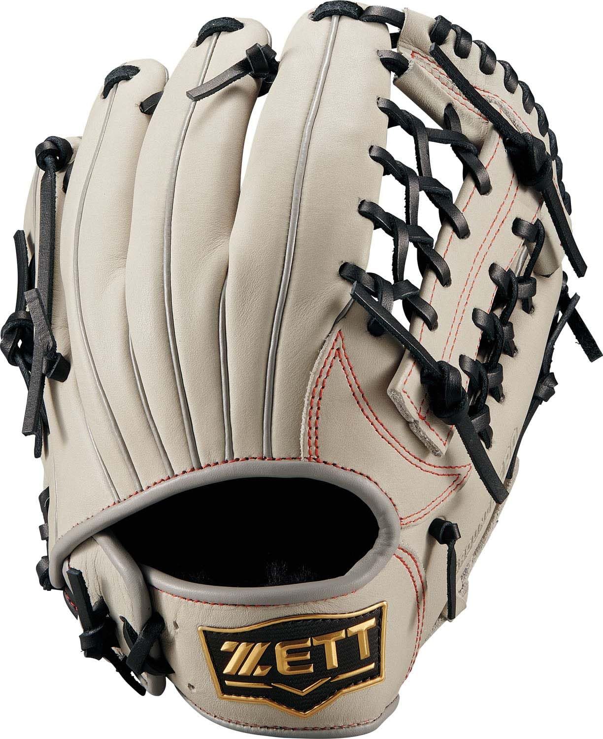 新品 ゼット(ZETT) 少年野球 軟式 グラブ(グローブ) グランドヒーロー オールラウンド用 左投げ用 グレー×ブラック(1519) サイズ:M BJG762640