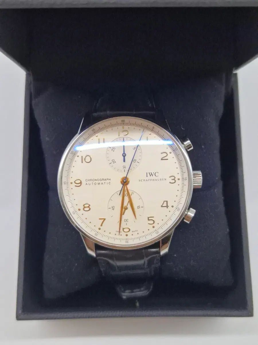 IWC ポルトギーゼ クロノグラフ IW3714 GOLDハンド