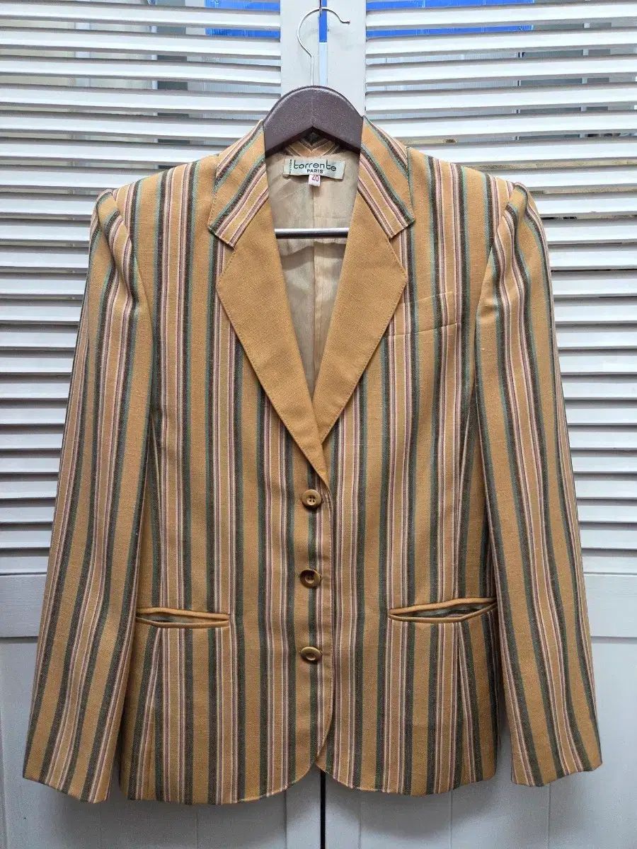 TORRENTE フランス ヴィンテージ リネン ブレーザー ジャケット