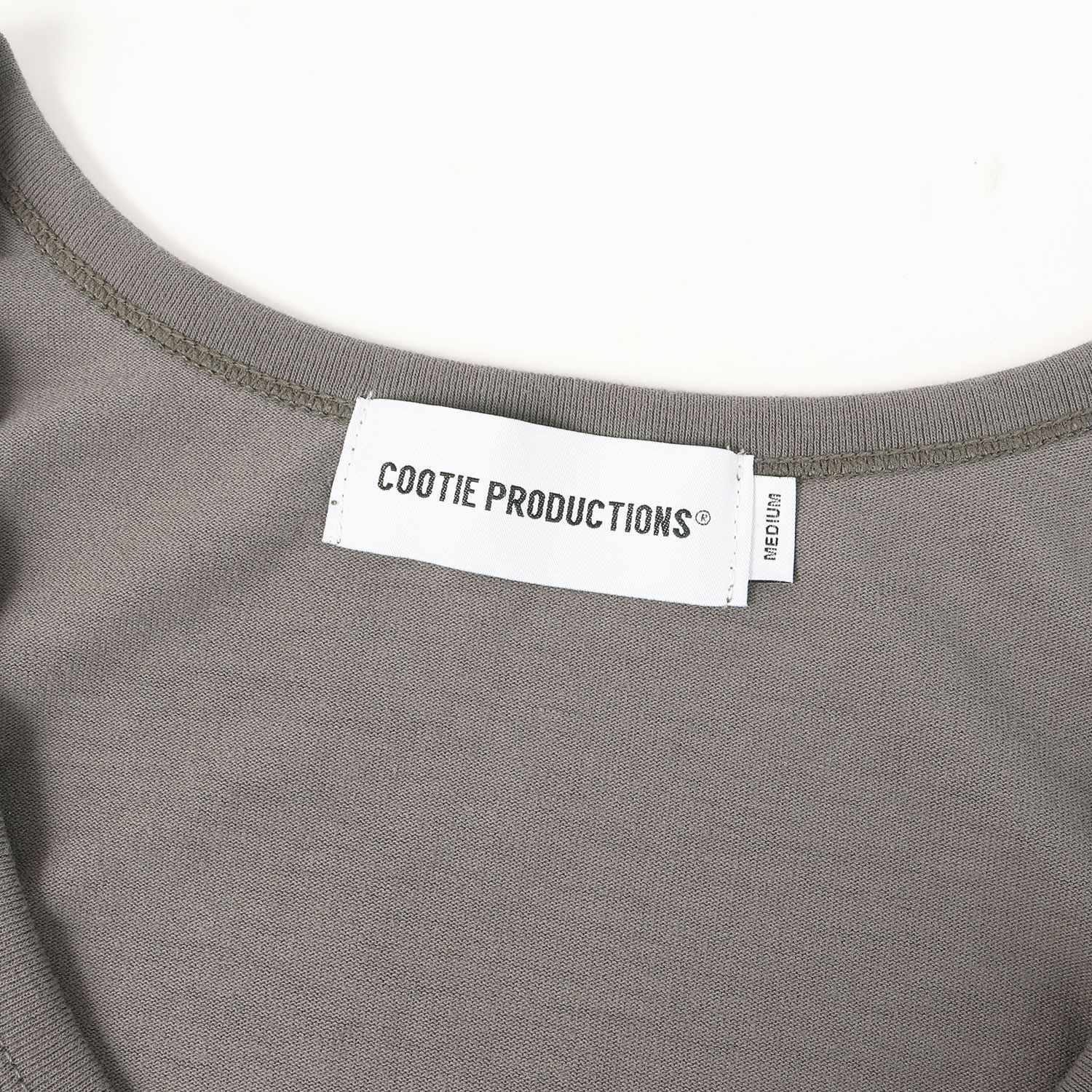 COOTIE PRODUCTIONS タンクトップ グレー Ｍ 美品】COOTIE クーティー タンクトップ グレー サイズ:M | 25SS ドライ