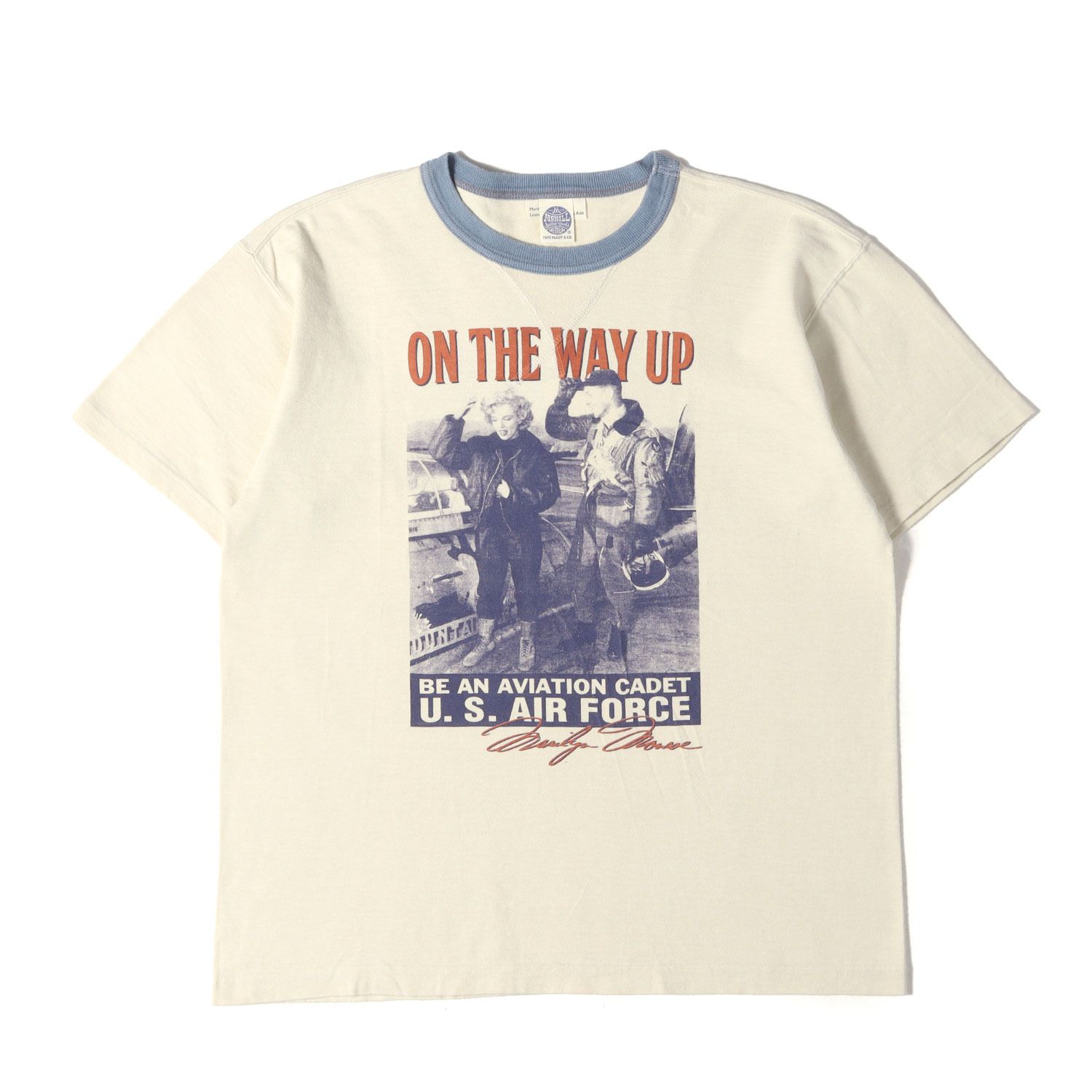 TOYS McCOY トイズマッコイ Tシャツ アイボリー サイズ:M | Marilyn Monroe マリリン・モンロー フォトプリント Tシャツ | トップス カットソー 半袖【メンズ】【中古】