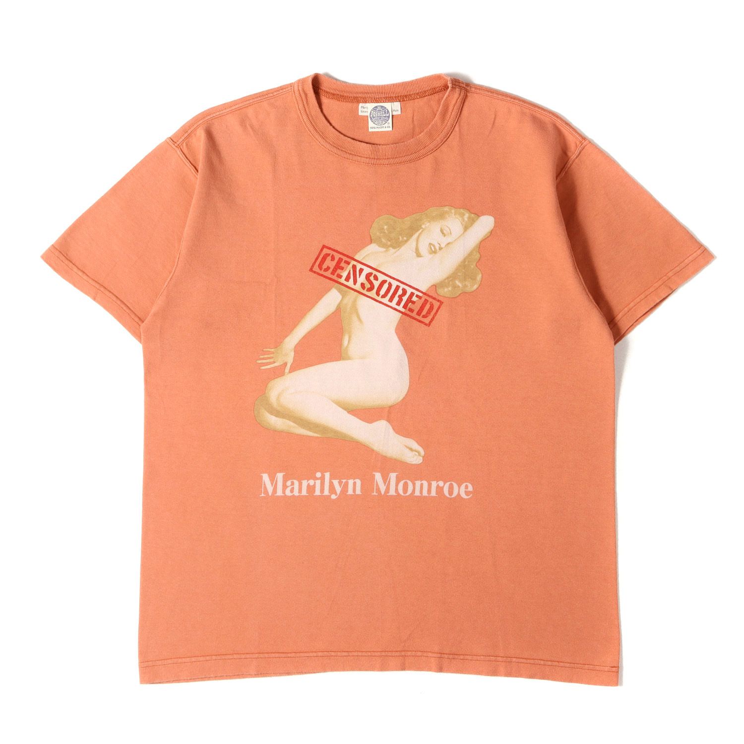 TOYS McCOY トイズマッコイ Tシャツ キャロット サイズ:M | Marilyn Monroe マリリン・モンロー フォトプリント Tシャツ | トップス カットソー 半袖【メンズ】【中古】