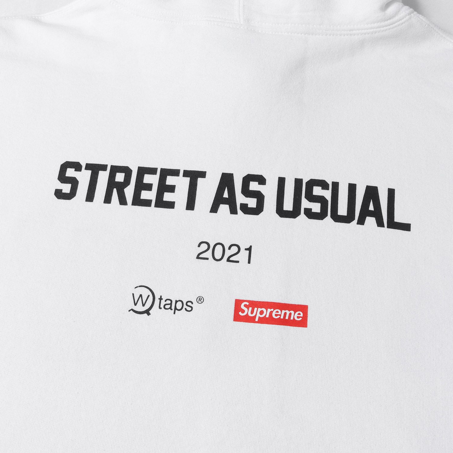 Supreme シュプリーム パーカー ホワイト 白 サイズ:M | 21AW WTAPS 
