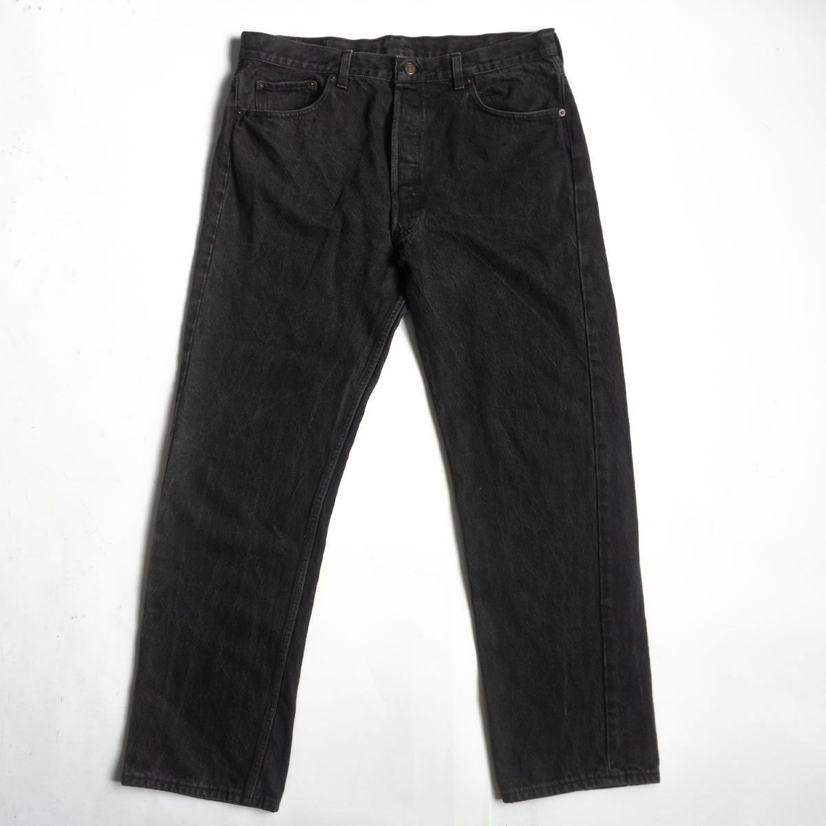 後染め/ゴールデンサイズ】 LEVI'S 【90s/501 ブラックデニム デニム
