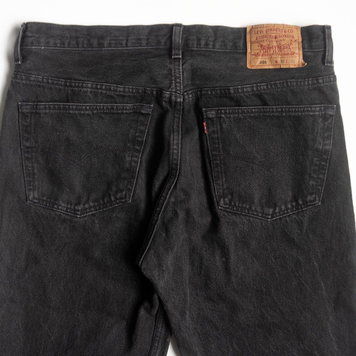 後染め/ゴールデンサイズ】 LEVI'S 【90s/501 ブラックデニム デニム