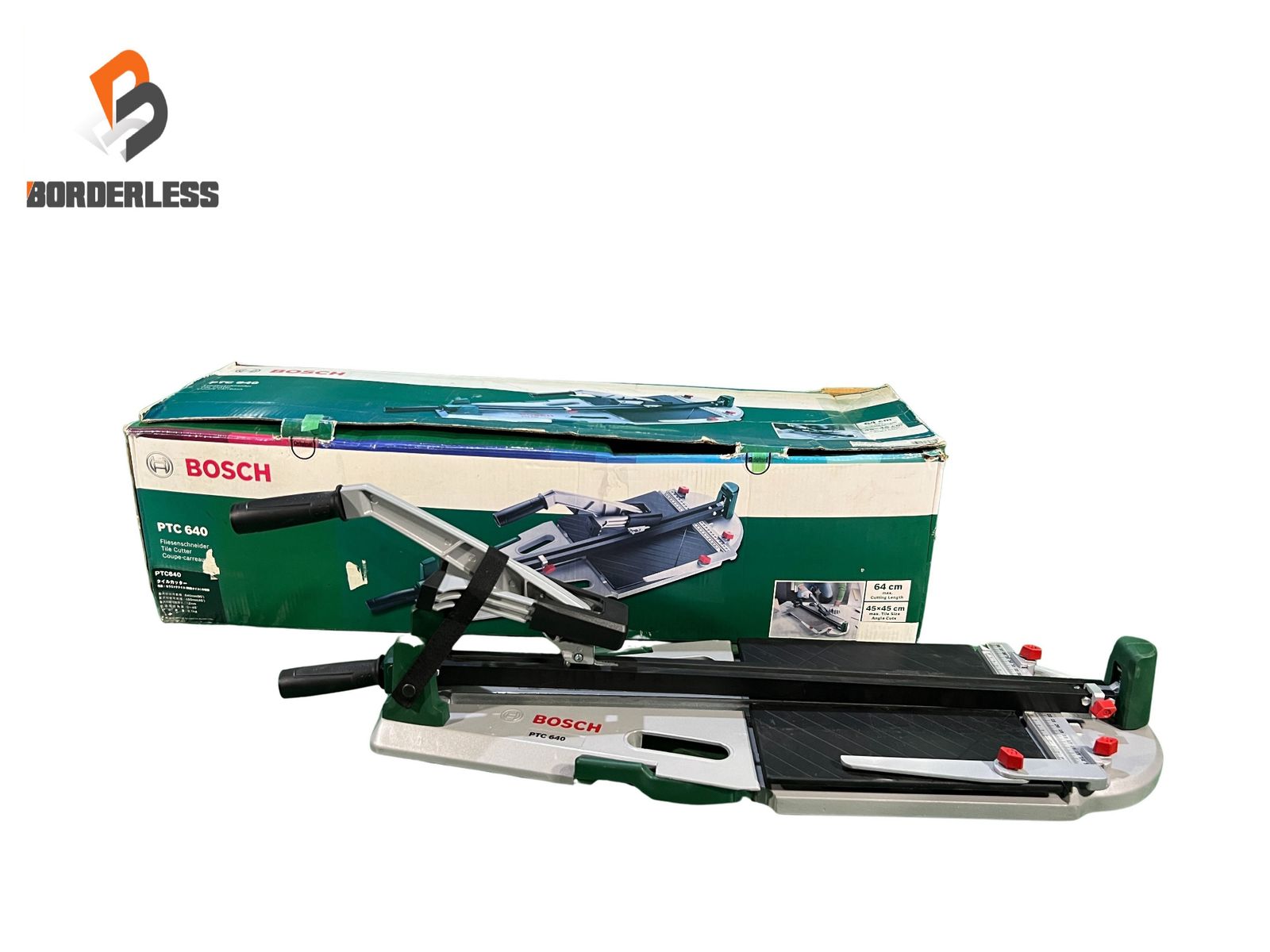 ☆比較的綺麗です☆ BOSCH ボッシュ タイルカッター PTC640 切断機 