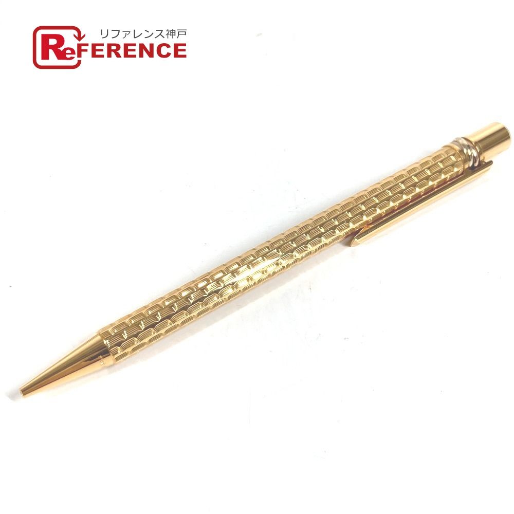 CARTIER カルティエ ボールペン トリニティ ロゴ メタル ゴールド