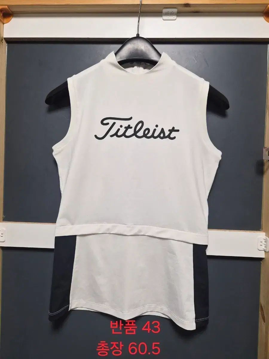 Titleist レディース ゴルフ ノースリーブ 白