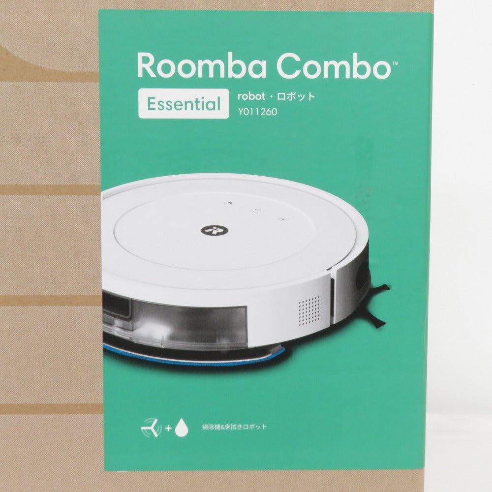 再利用【Roomba(ルンバ)】 コンボ Essential robot Y011260 [ホワイト]