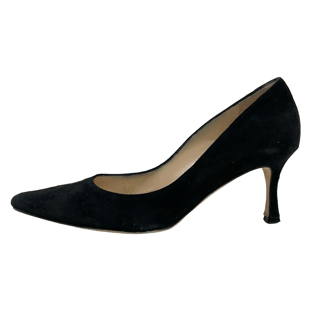 MANOLO BLAHNIK(マノロブラニク) パンプス 35 レディース - 黒