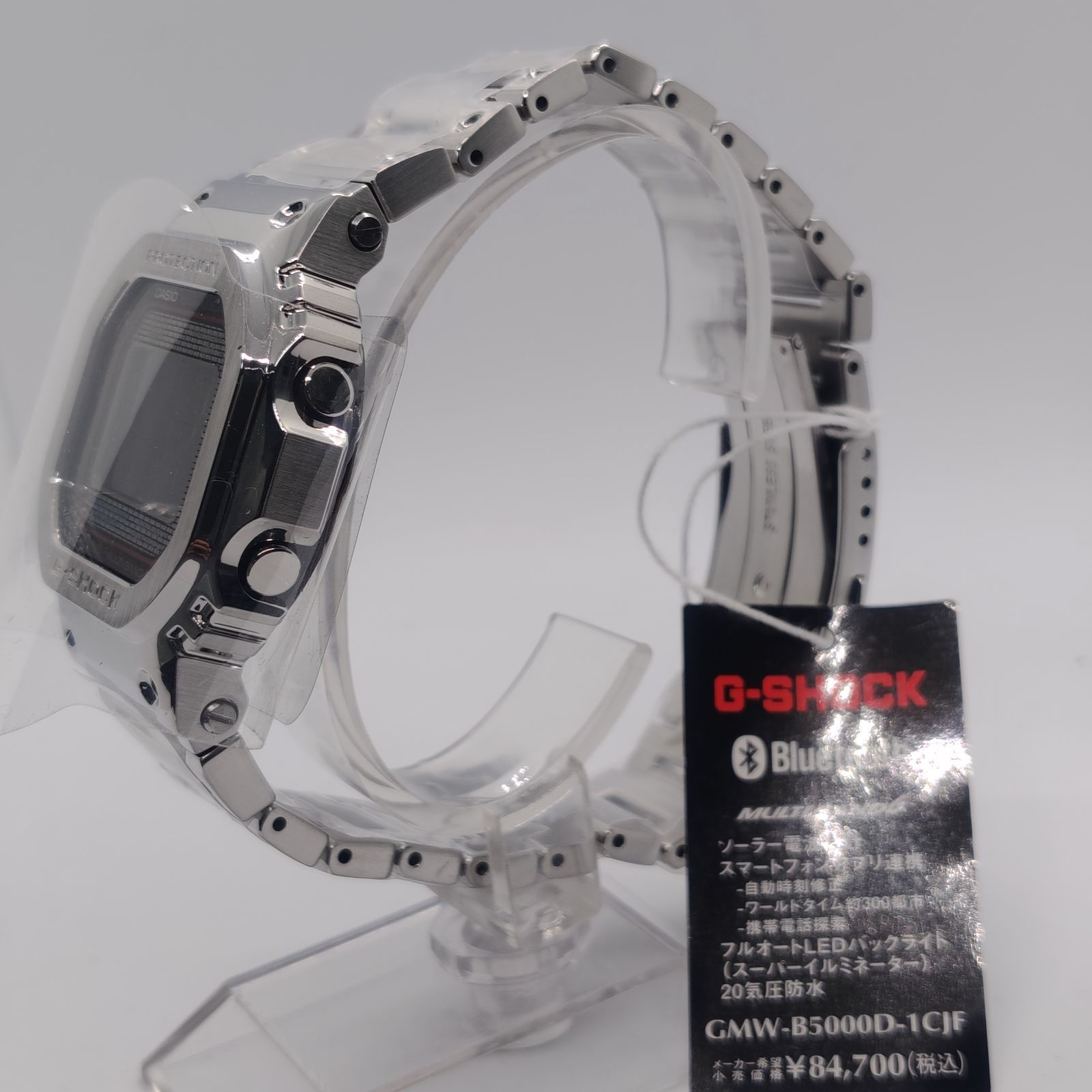 未使用品 カシオ G-SHOCK GMW-B5000D-1JF 国内正規品 フルメタル 