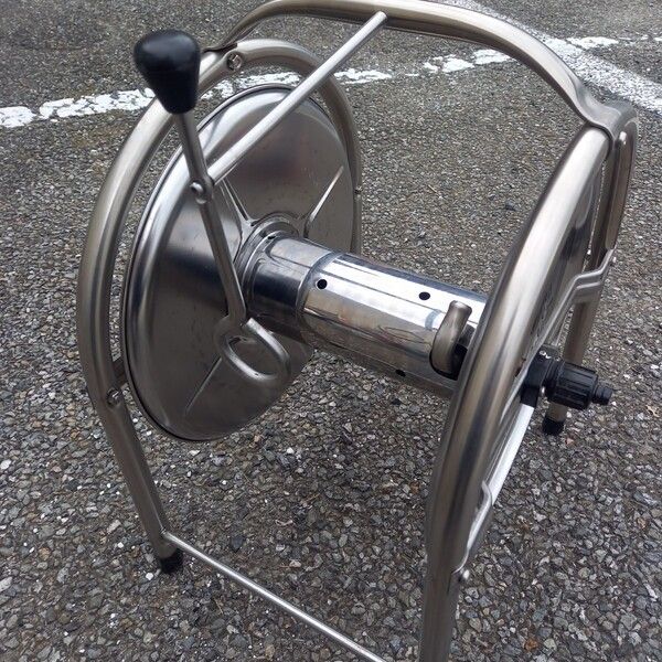 中古】HONKO ステンNEWサンフラワーホースリール 大 SNR－50【野田愛宕 