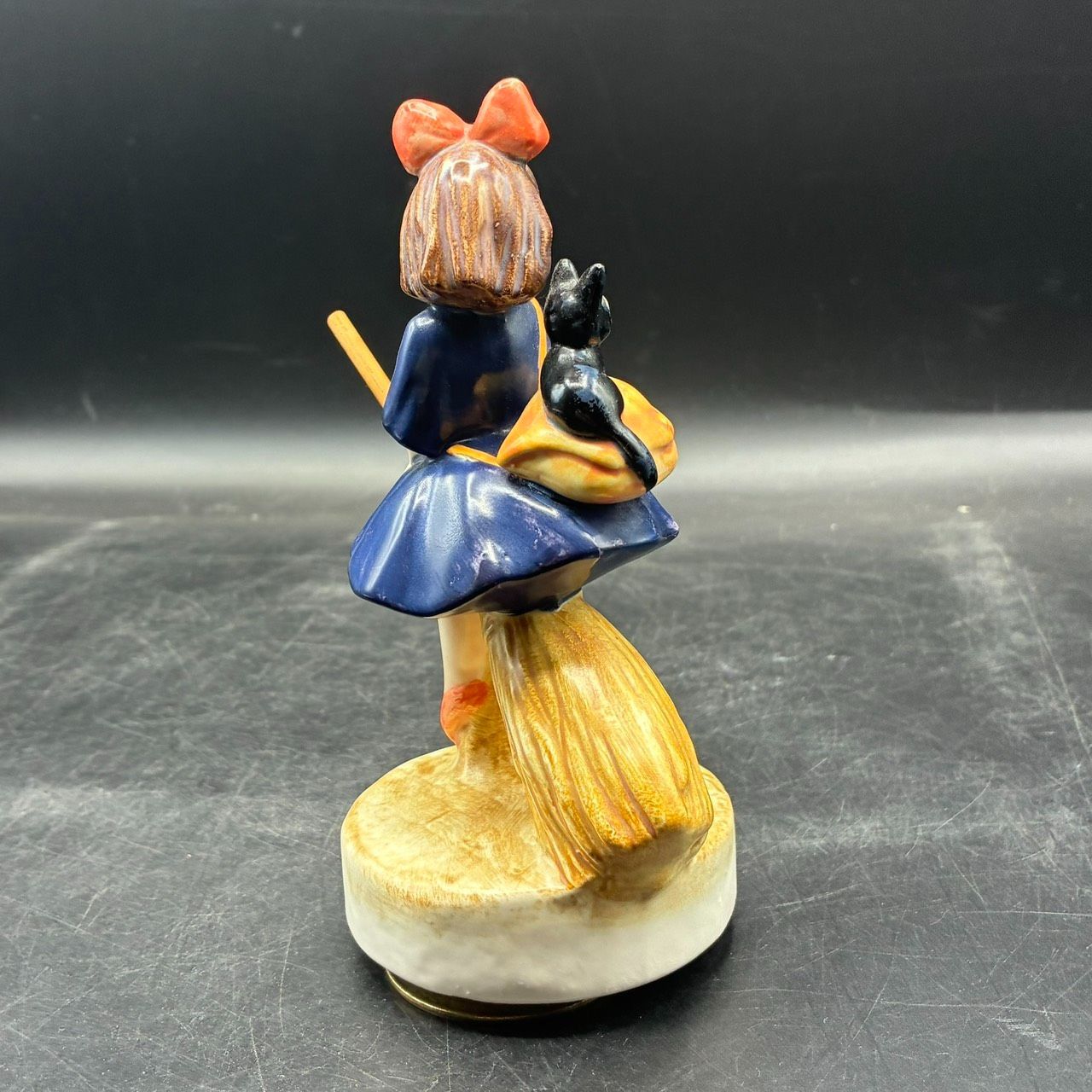 希少ジブリ　魔女の宅急便　キキ　オルゴール　陶器　廃盤品 希少 廃盤】魔女の宅急便 キキ ジジ オルゴール フィギュア ジブリ