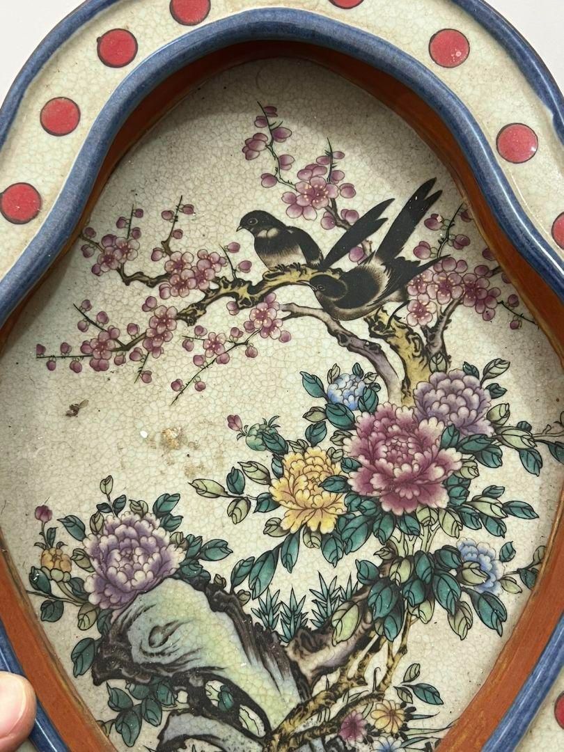 大明万暦 パステル 筆洗 磁皿 茶皿 果皿 工芸品 美術品 置物 - メルカリ