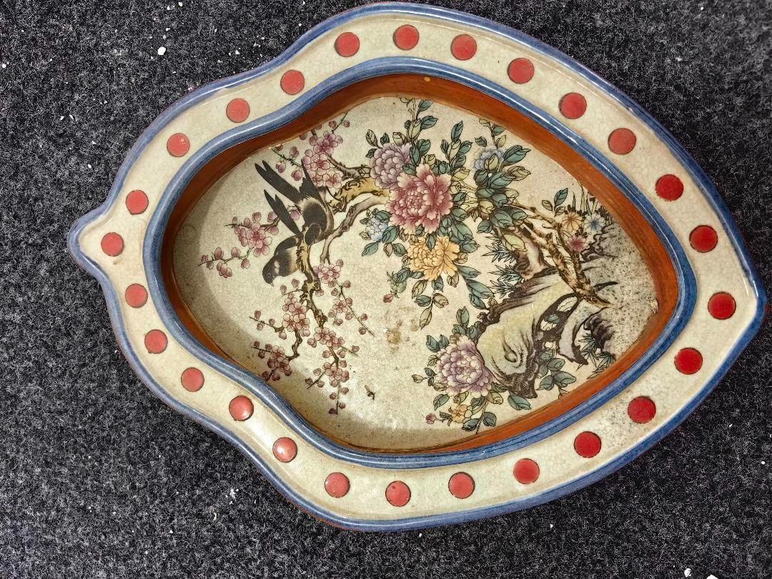 大明万暦  パステル  筆洗  磁皿  茶皿  果皿   工芸品 美術品 置物 大明万暦 パステル 筆洗 磁皿 茶皿 果皿 工芸品 美術品 置物 - メルカリ