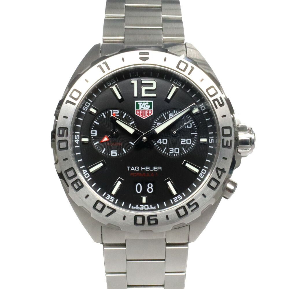 【名古屋】タグホイヤー フォーミュラー1 デイト 41MM WAZ111A.BA0875 ブラック SS クォーツ メンズ腕時計 男