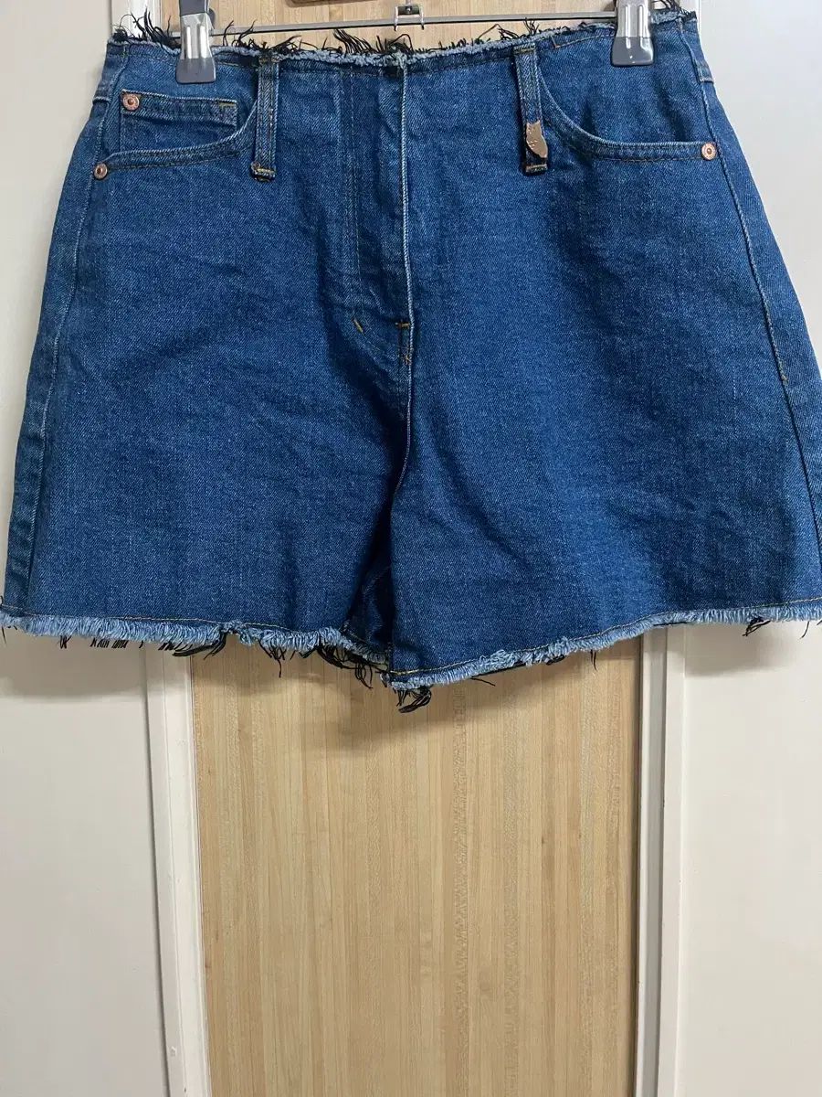 LUCKY CHOUETTE ラッキーシュエトゥ デニムハーフパンツ 36