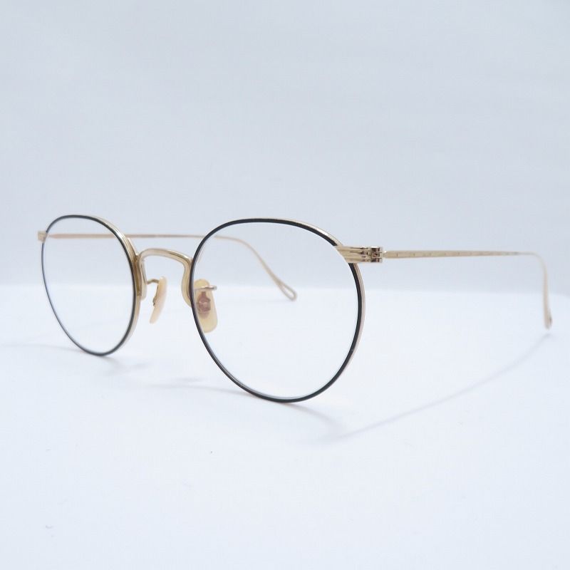 【瀬戸大橋店】 中古 BJ CLASSIC COLLECTION | ビージェイクラシックコレクション メガネ SAMPSN 度入り - サイズ：45□20-152 ゴールド 【116】
