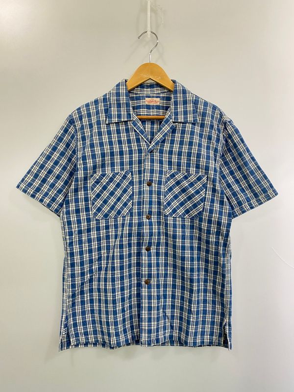 【中古品】 SUNSURF サンサーフ バカラチェックシャツ UNION SUPPLY ユニオン サプライ メンズ 半袖シャツ トップス 【145-260524-em-31-min】