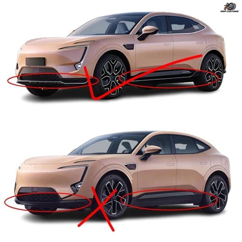 車の泥除けパーツ AVATR 11 2025 2026 2027 フロント リア ホイール 泥除け マッドフラップ フェンダー フレア カバー ガード 泥除け