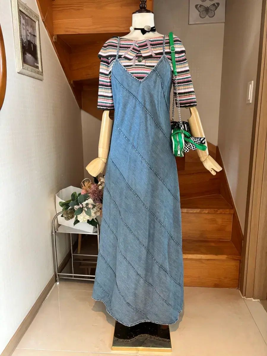 デニム ロング ONE PIECE ZARA 様