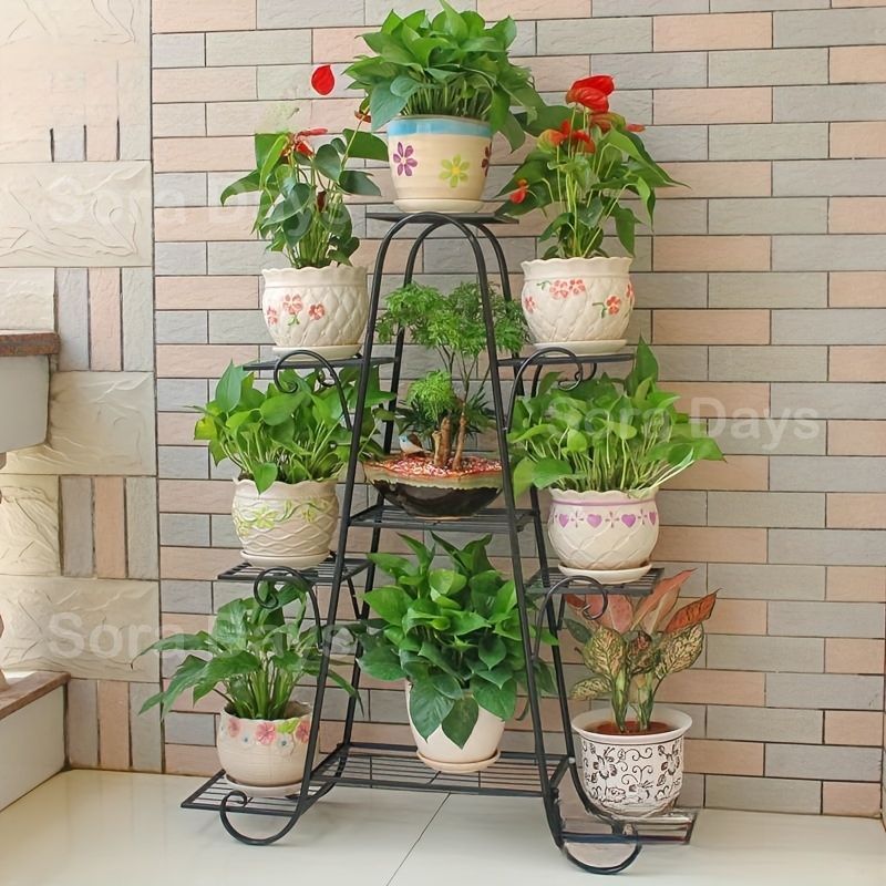 フラワースタンド プランタースタンド 植木鉢ラック 花台 多層ラック