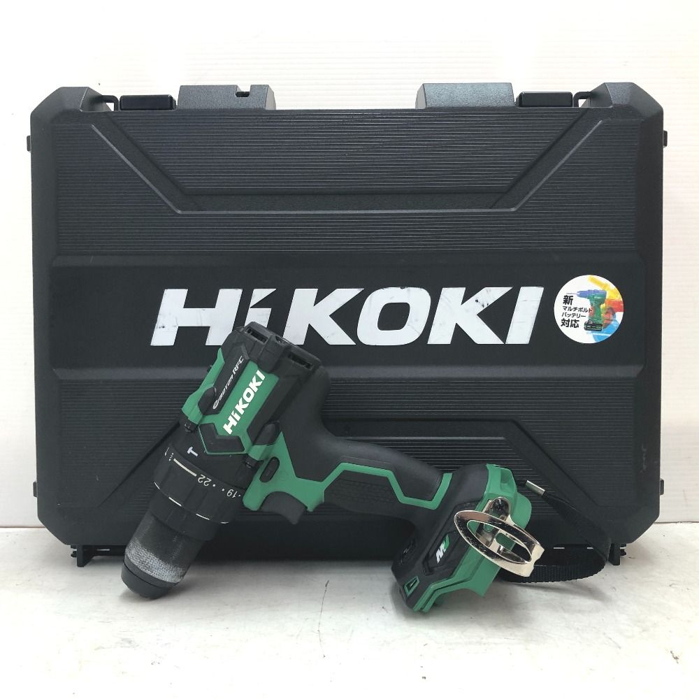 HiKOKI ハイコーキ マルチボルト36V対応 コードレス振動ドライバドリル ケース付 DV36DC 中古