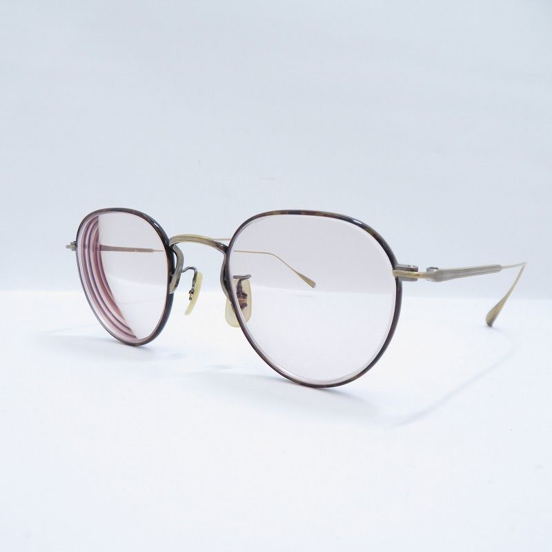 【瀬戸大橋店】 中古 EYEVAN | アイヴァン メガネ Fairway45 度入り - サイズ：45□21-145 ゴールド 【116】