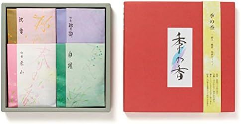 季の香 きのか 香木2種・練香・印香セット 空薫（そらだき） Shoyeido Shoyeido 218100