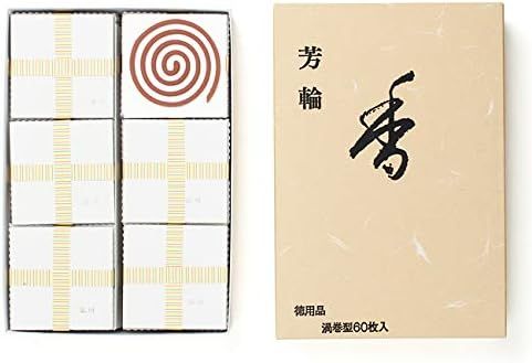 Shoyeido Horin堀川 渦巻徳用60枚入