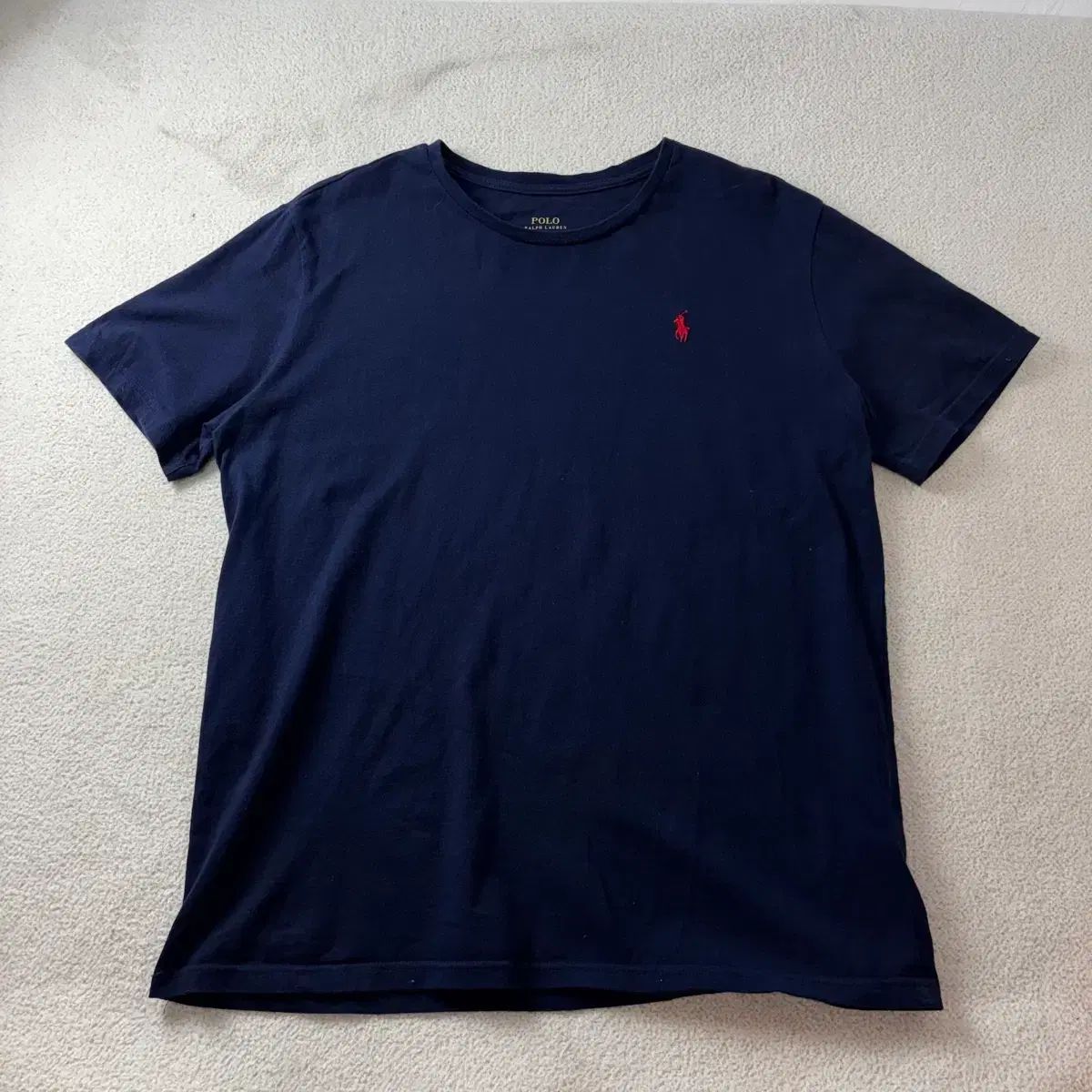 105 ポロラルフローレン スモールポニー ネイビー 半袖 Tシャツ